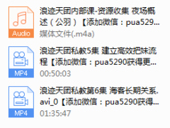 2017年浪迹《天团私教》