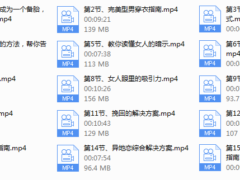 【魅力工程】我知女人心