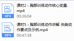 一介粗人【胸部进阶】精准动作系列视频课程（完结）