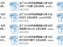 但丁2016年网络课程