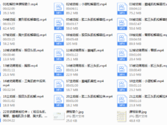 全身肌群——主动被动松解拉伸  更新至22期