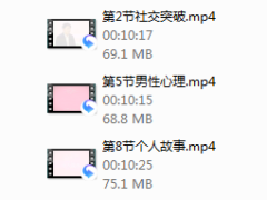 序号4-爱情4部曲丨脱单