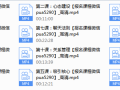 恋爱基础视频课