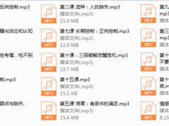 李越-情感操控与反操控录音