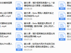 柯李思-高阶框架1.0+2.0