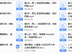 每周两小时，在家就能练出好身材