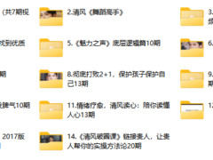 清风老师全套