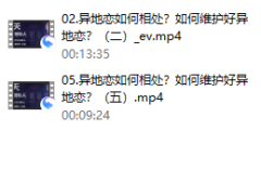 爱上情感：谈好异地恋（异地恋加速器 长期关系维护）