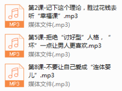 系列6-两性相处的幸福黄金法则：让你拥有 “零争吵 ”的完美爱情。被宠成“公主”的女人，都知道这些！