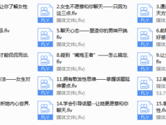 舞步情感 病毒聊天课