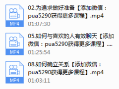 追求的艺术-李越恋爱课堂（完结）