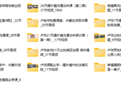 卢悦老师全套