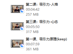 极速吸引《吸引流认知课》elon私教 8节