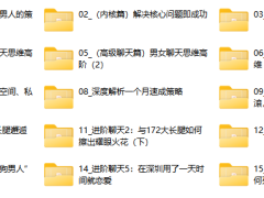 男哥内核3.0- 恋爱情商提升 中级课程