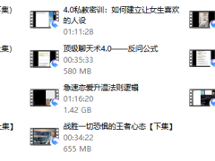 陈哥《顶级聊天术思维4.0》