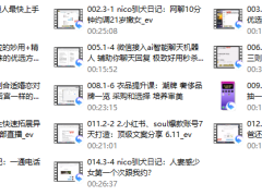 一只流氓兔《598培训班 互联网顶级把妹神技》