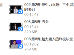 颜哥《男士情商课》