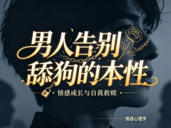 《男人，告别舔狗的本性》